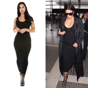 Midi body con dress